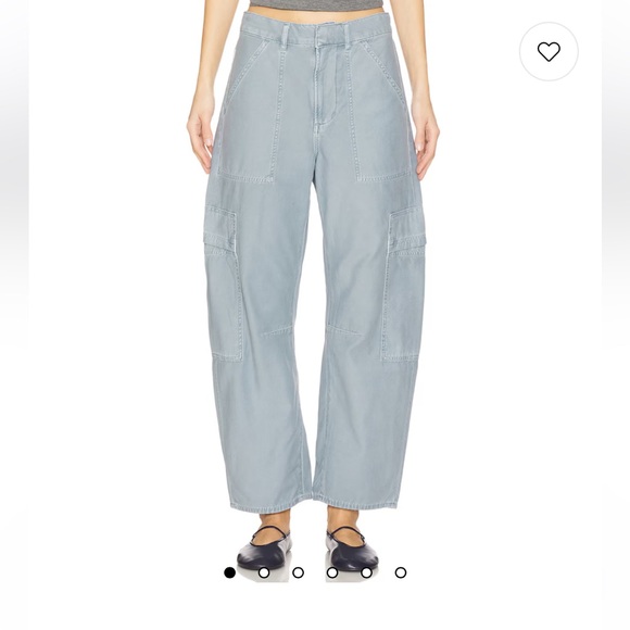 Citizens Of Humanity Pants - Marcelle Cargo at Hematite Citizens of Humanity NWOT size 30